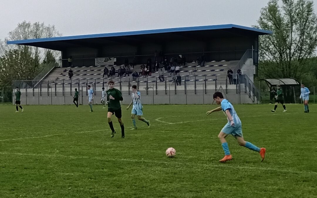 Risultati di domenica 23 aprile. A Bannia derby U15 senza storia