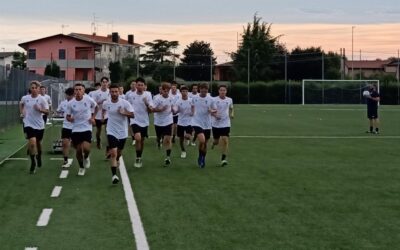 Prima Squadra al lavoro, in vista della stagione sportiva 2023/24